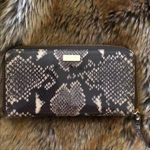 Kate Spade Millenium Park Neda wallet, snakeskin